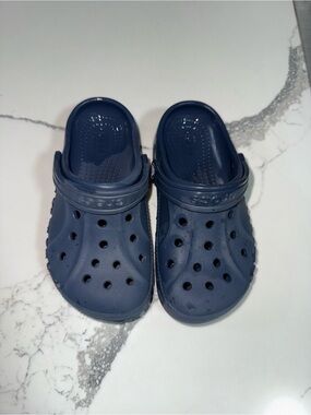 CROCS Kids Classic Clog in Navy Blue